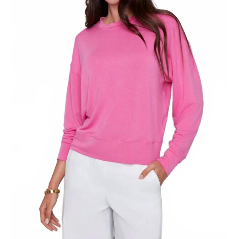 NEW ILTM alessia provence sweatshirt in cherry